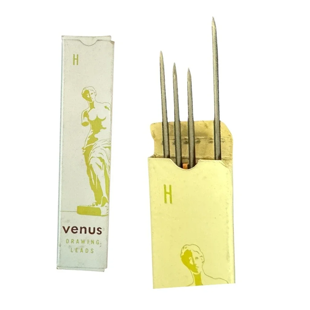 Vintage Staedtler Mars Venus Eagle Drawing Leads Lot 2H 3H 4H Drafting Refills‎